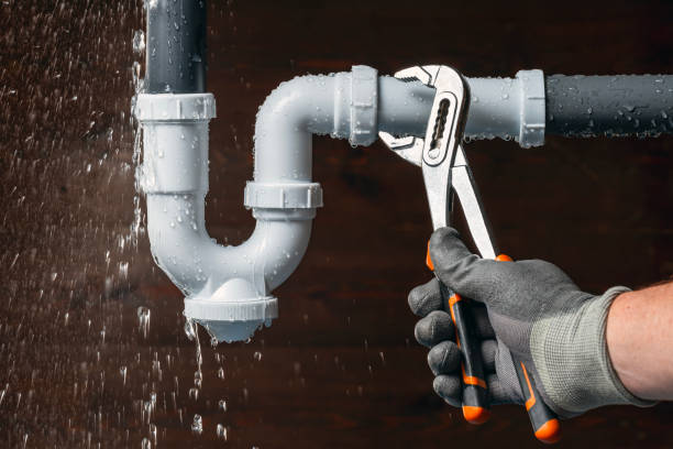 Professional Plumbing technician working in Pope Army Airfield, NC